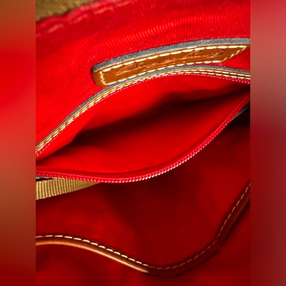 Dooney & Bourke Black and Tan Crossbody Bag - Picture 10 of 15